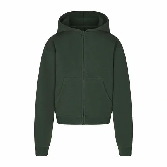 SKIM CLASSIC ZIP UP HOODIE Spruce NEW - Picture 3 of 10
